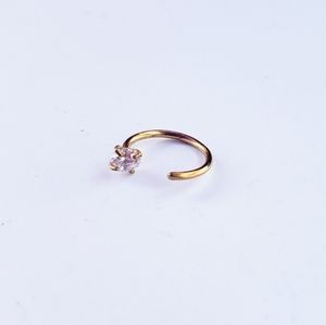 18g nose hoop nose ring piercing nose stud